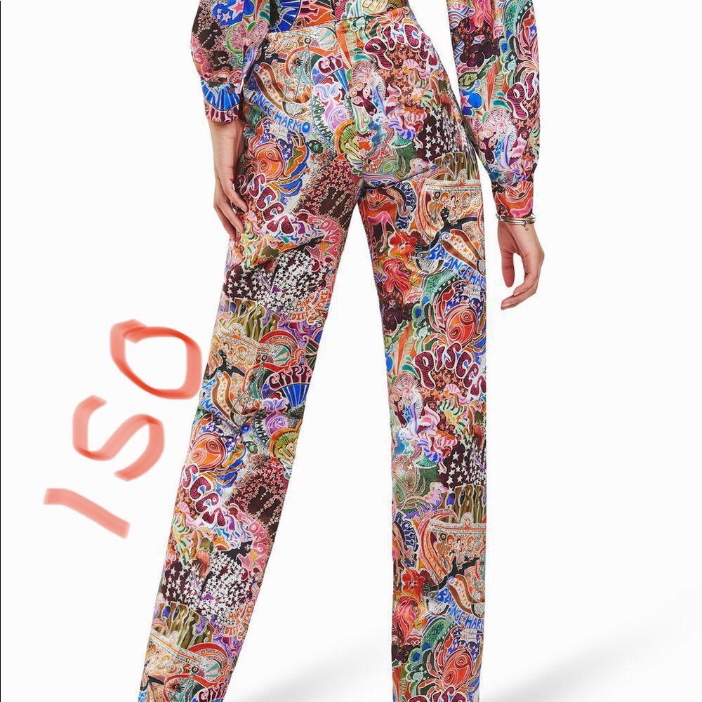 Tommy Hilfiger x Zendaya pants size 4 zodiac print